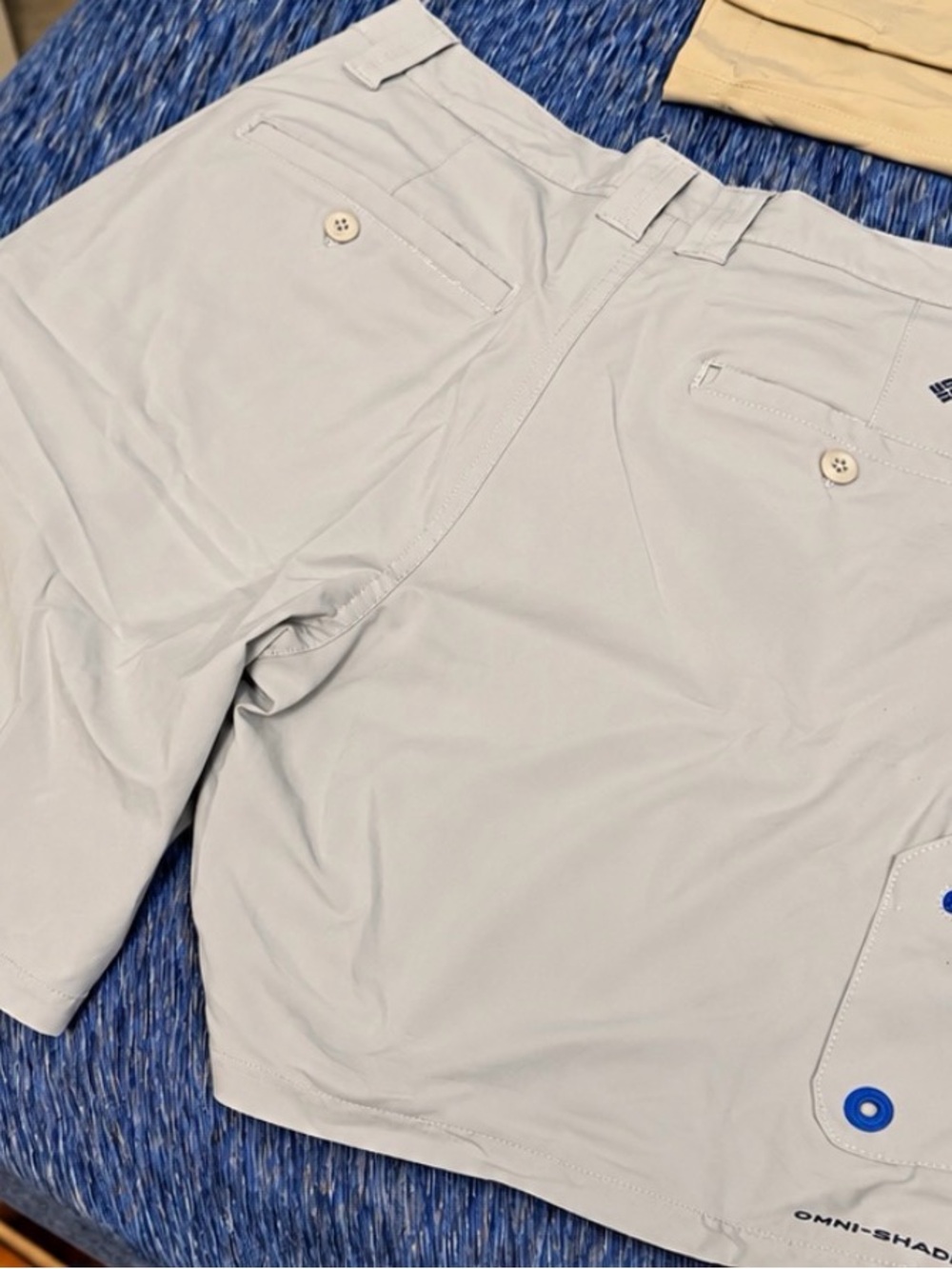 Columbia Light Gray Men's Omni-Shade Performance Shorts
